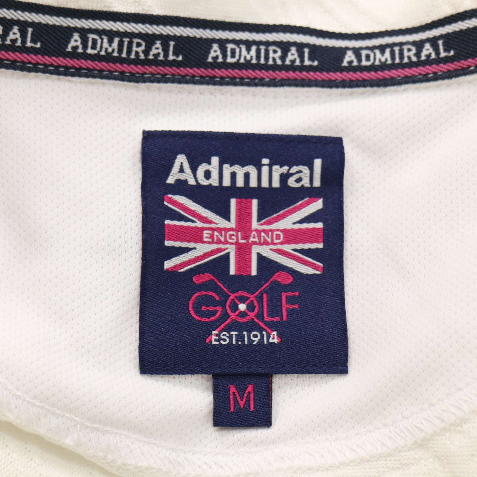 Admiral GOLF アドミラル ゴルフ 春夏 ユニオンジャック 総柄