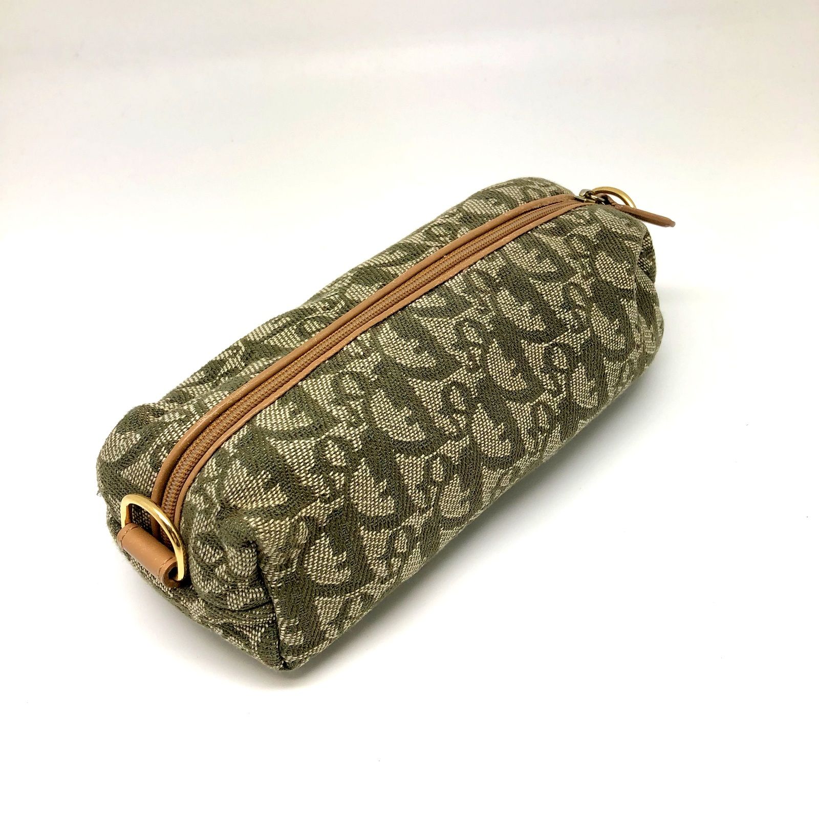 Christian Dior ポーチ トロッター キャンバス - メルカリ