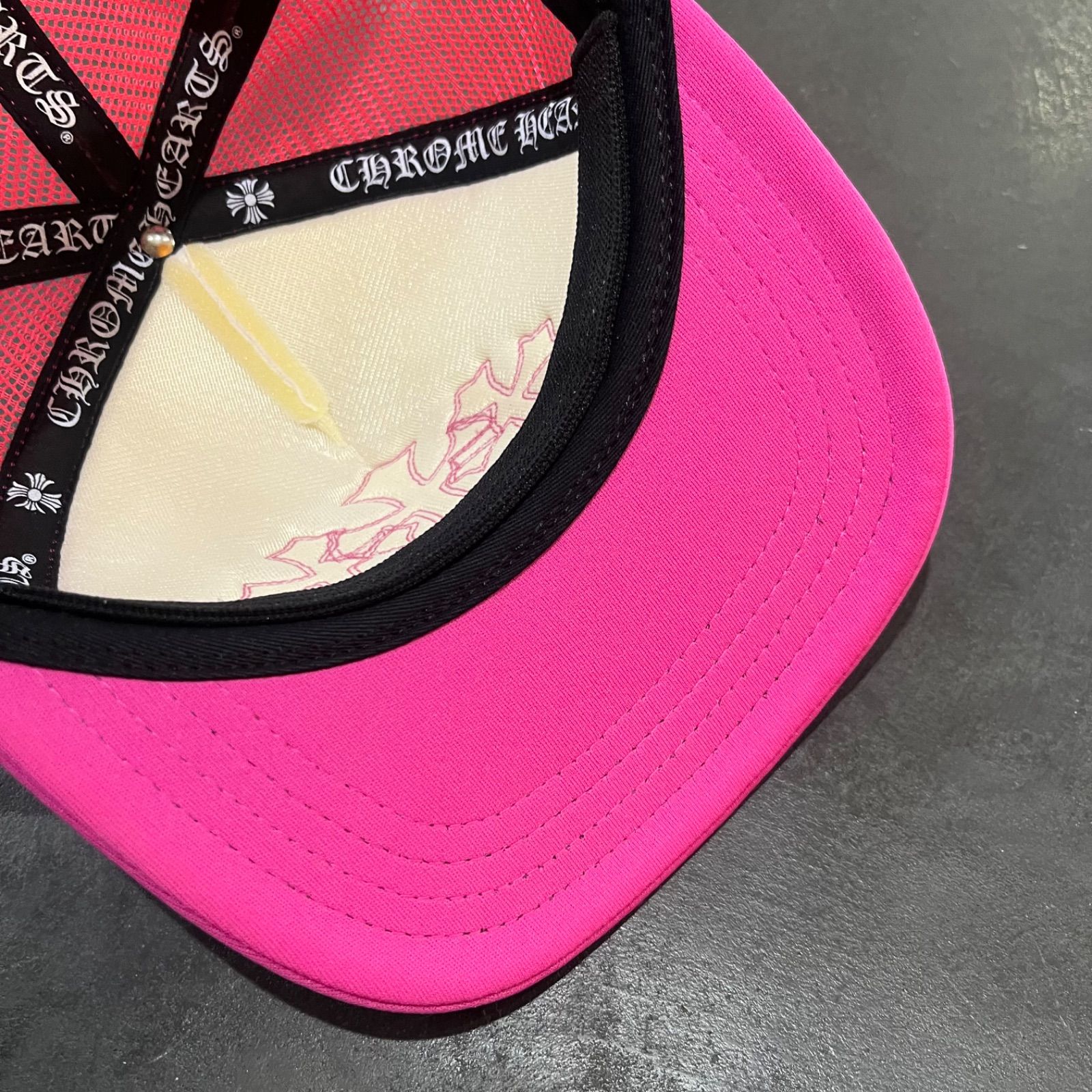 CHROME HEARTS TRUCKER CAP トラッカーキャップ 3セメタリー CHROME HEARTS TRUCKER CAP トラッカーキャップ 3セメタリー