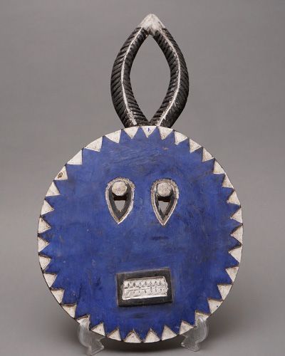 アフリカ コートジボワール バウレ族 プレプレマスク 仮面 #268 木彫り