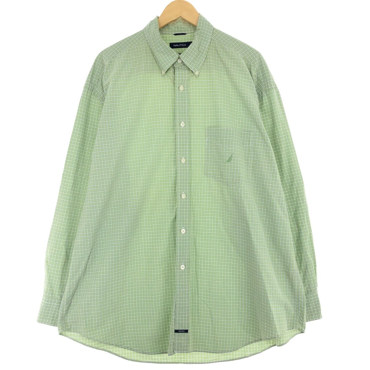 古着 ノーティカ NAUTICA 長袖 チェックシャツ メンズXXL/eaa427692