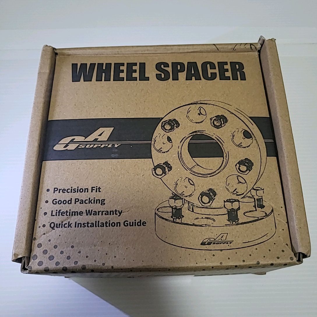 GAsupply 鍛造ワイドトレッドスペーサー PCD100 4H 内径54.1 M12XP1.5 厚さ25mm ワイトレハブリング一体 マットブラック【2枚セット】