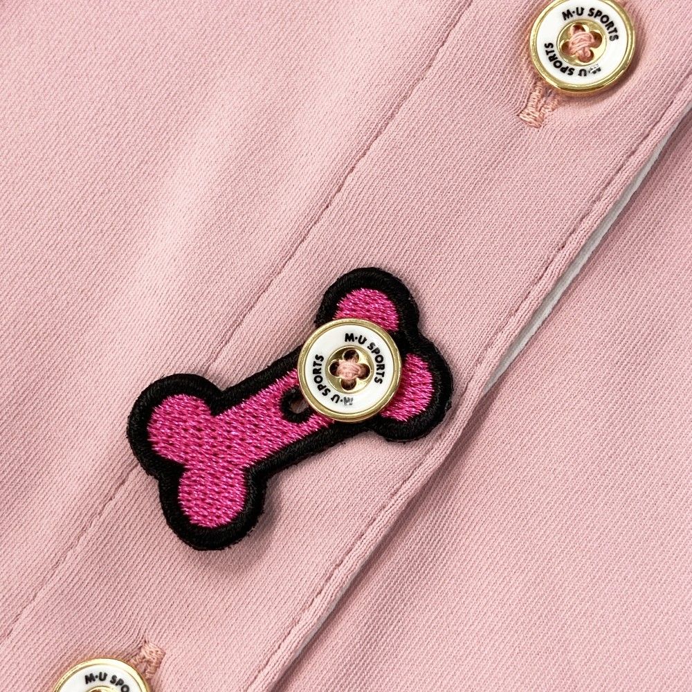 coco 未使用品 エムユースポーツ MU SPORTS レディース 半袖ポロシャツ 40(M) ミント×黒 織り柄入り coco 未使用品 エムユースポーツ MU SPORTS レディース 半袖