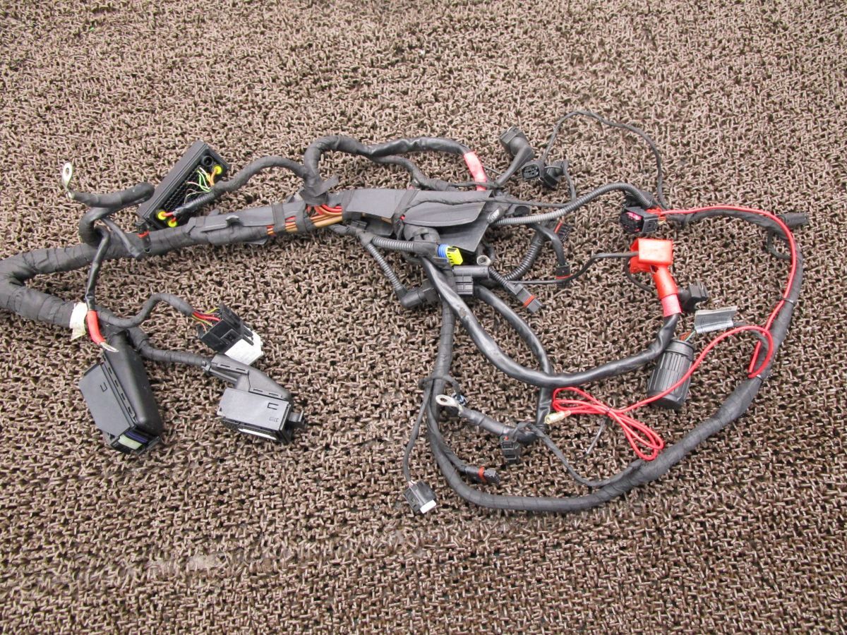 BMW R1200GS アドベンチャー メインハーネス ▲A6688 R1200GS-A 122EF 動画有 FI インジェクション Adventure