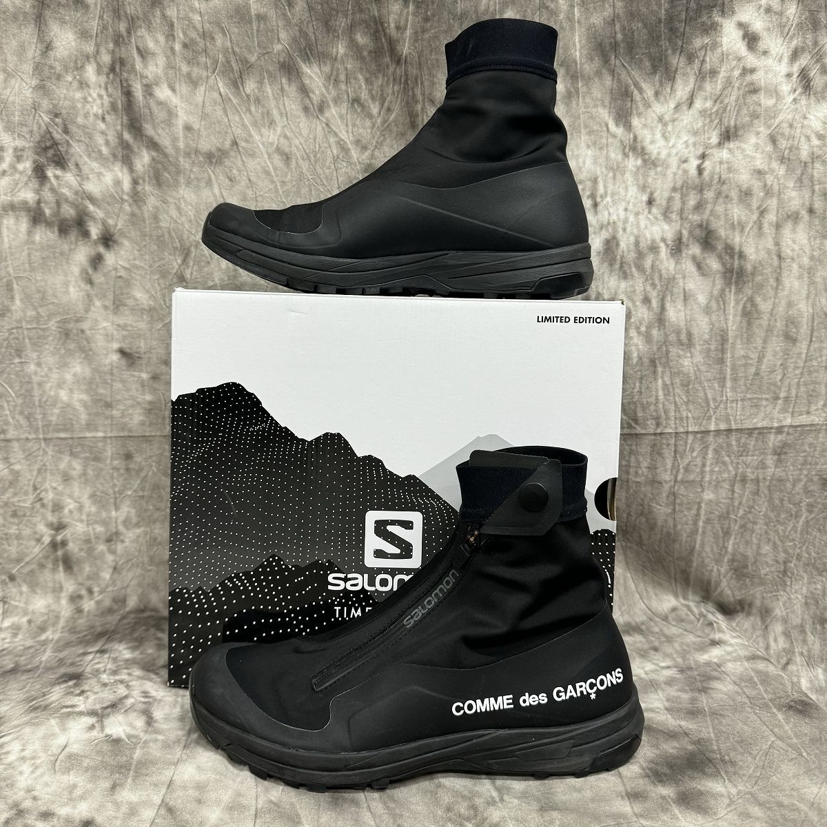 SALOMON×COMME des GARCONS/サロモン×コムデギャルソン【21AW】XA-ALPINE FOR CDG ハイカットスニーカー  ブラック 416819/27.0