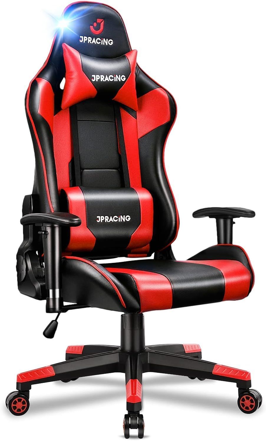 【数量限定】パソコンチェア ハイバック リクライニング ヘッドレスト デスクチェア ランバーサポート 165リクライニング ひじ掛け付き オフィスチェア 高さ調整機能 ゲーミングチェア PUレ