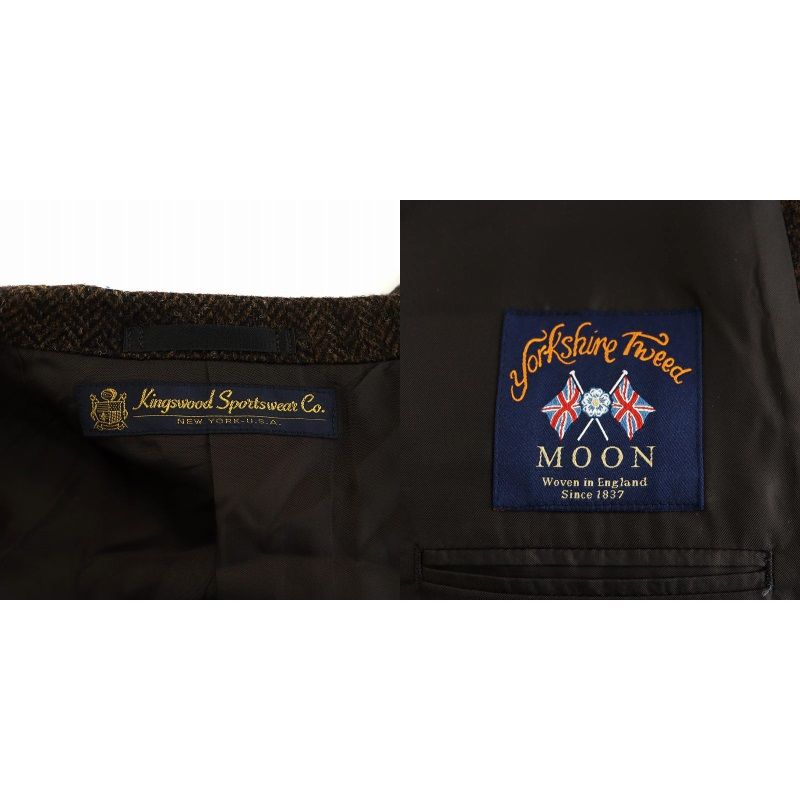 キングスウッド Kings wood SPORTSWEAR MOON生地 テーラード