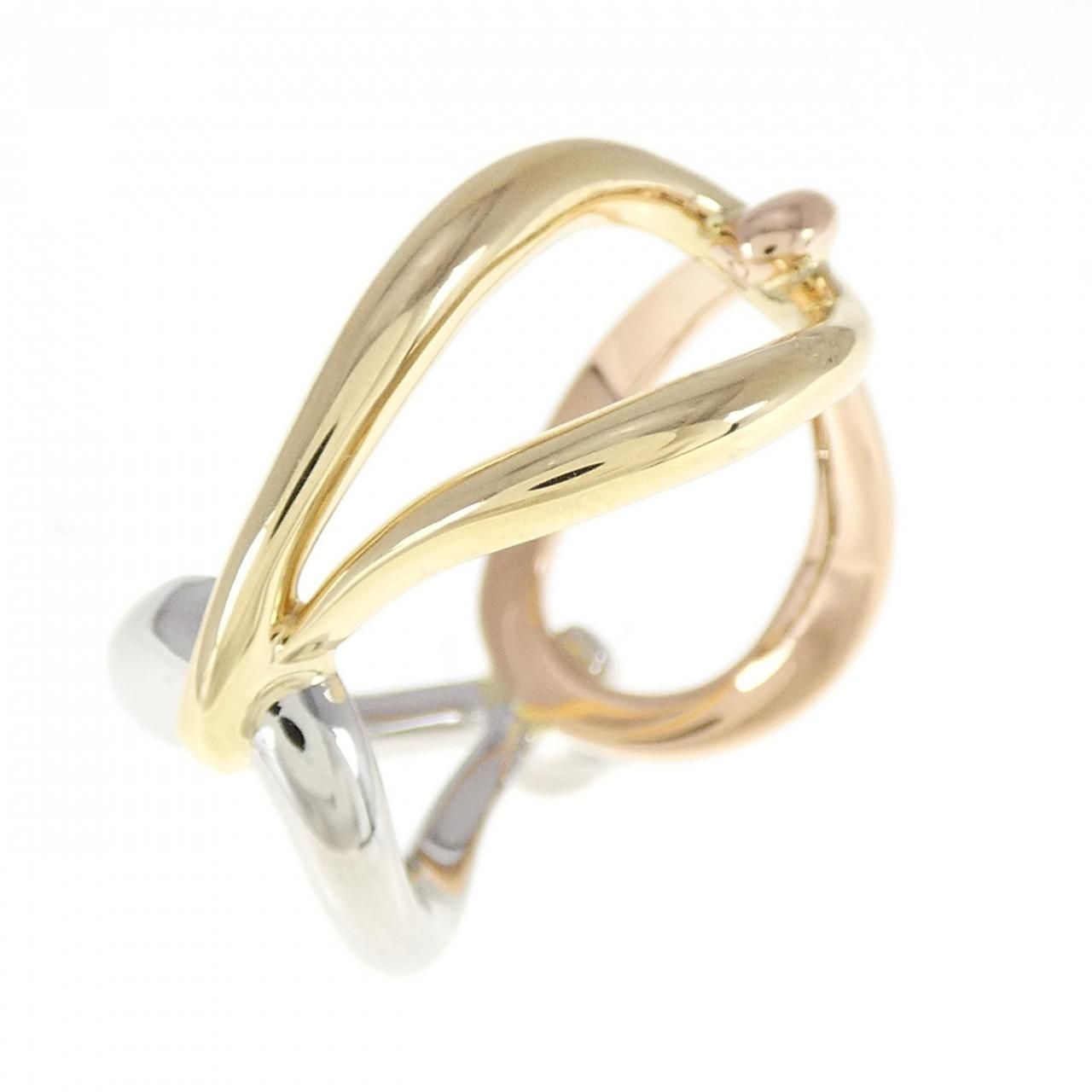 ルジアダ YG750 パヴェダイヤ ピアス ルジアダ YG750 パヴェダイヤ