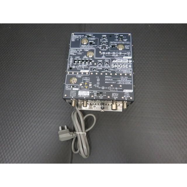 日本アンテナCS・BS/CATVブースターS40GSE(G)4K・8K放送（3224MHz）に