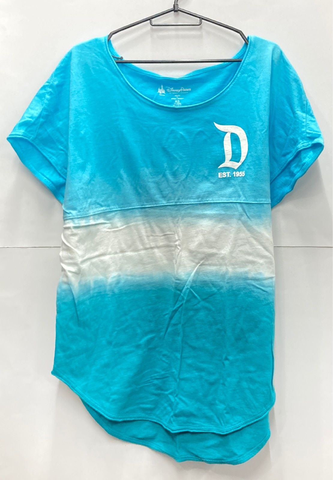 DISNEY 半袖 SPIRIT JERSEY D EST.1955(シーブルー) XSサイズ