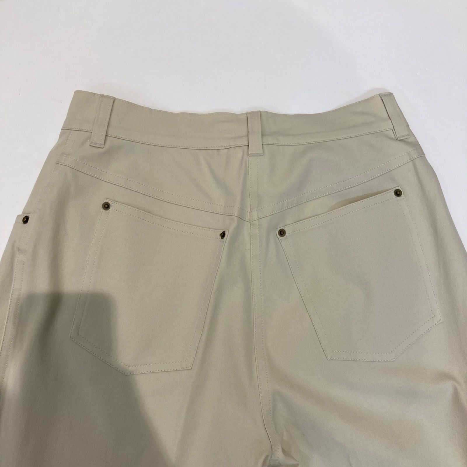✨極美品✨Max Mara大きいサイズ　パンツセットアップ　ベージュ　ストレッチ タグ付き 未使用品 Max Mara マックスマーラ ストレッチパンツ