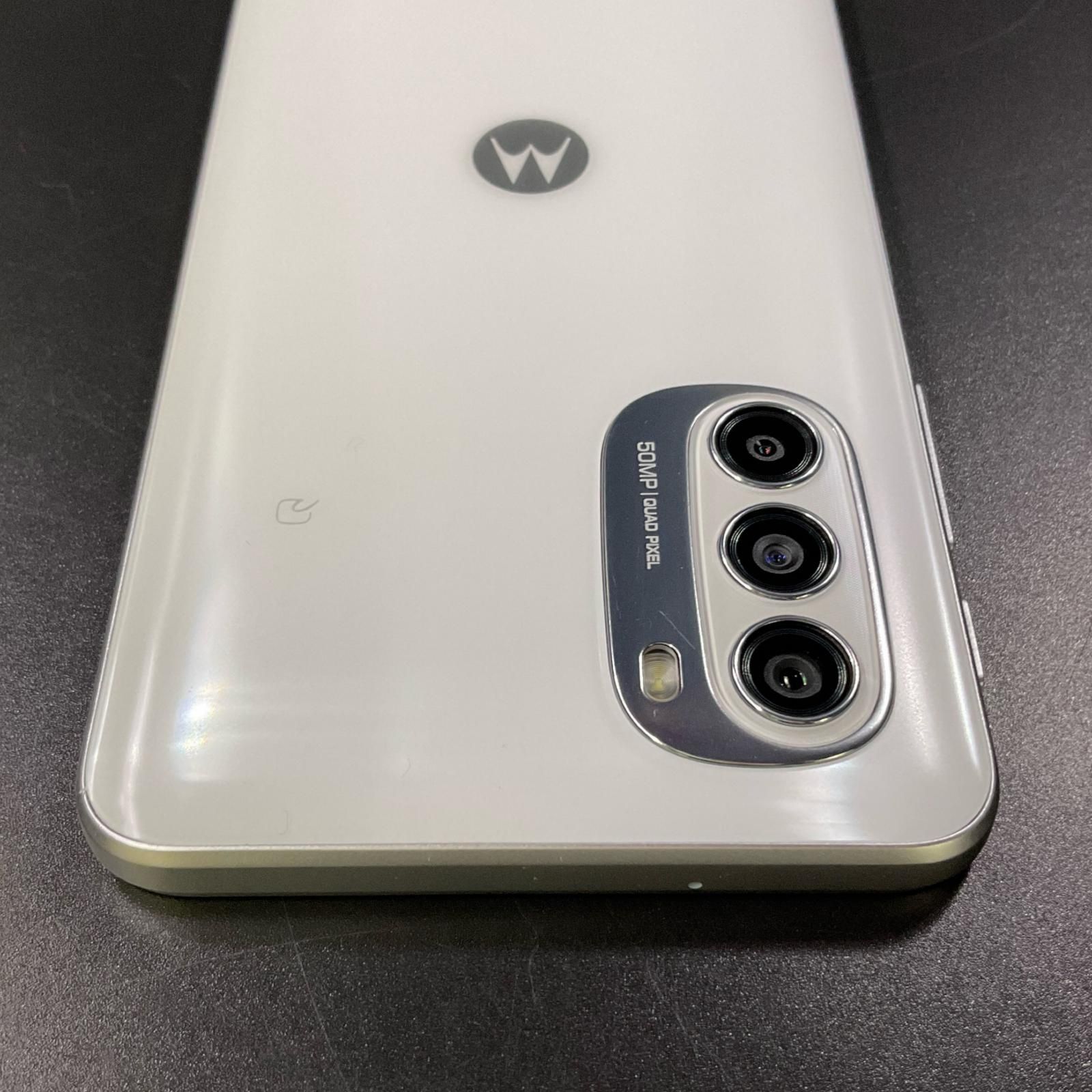 Motorola moto g 52j 5G 128GB パールホワイト SIMフリー XT2219