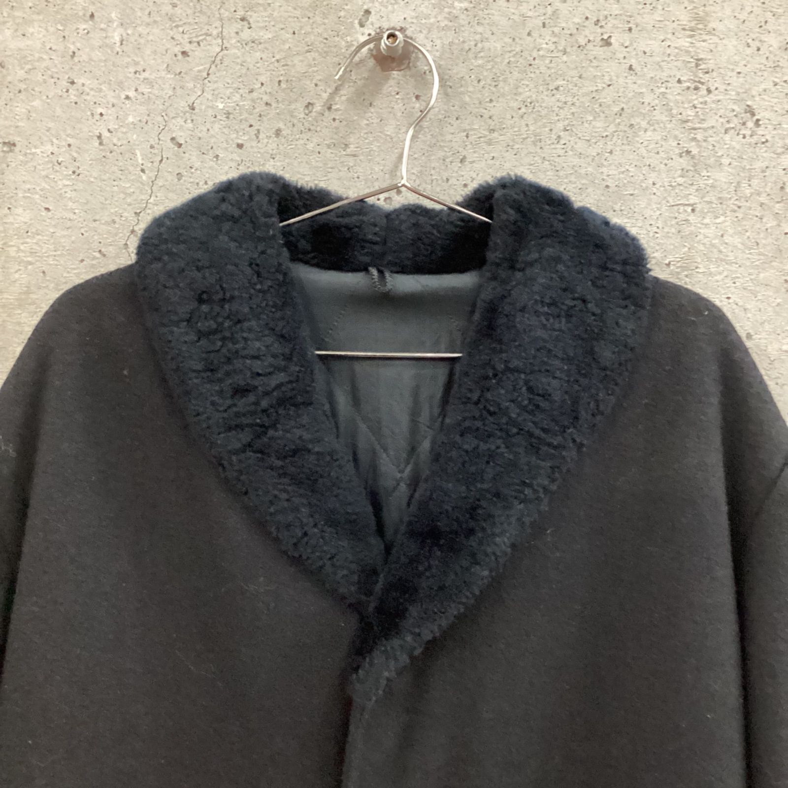 vintage黒ギャングコート60's〜70's - メルカリ