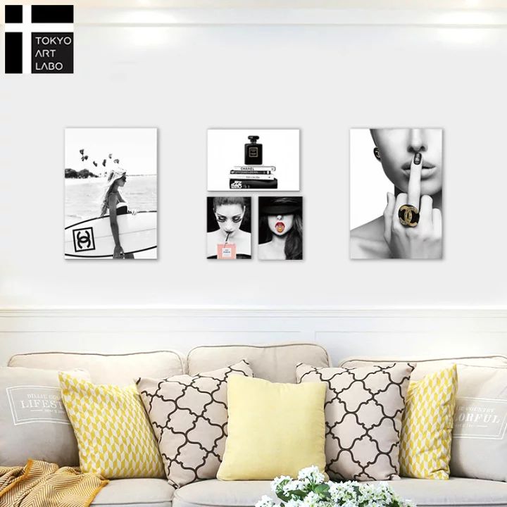 アートパネル　5枚セット アートパネル キャンバスアート 5枚セット 絵 パネル ブランド