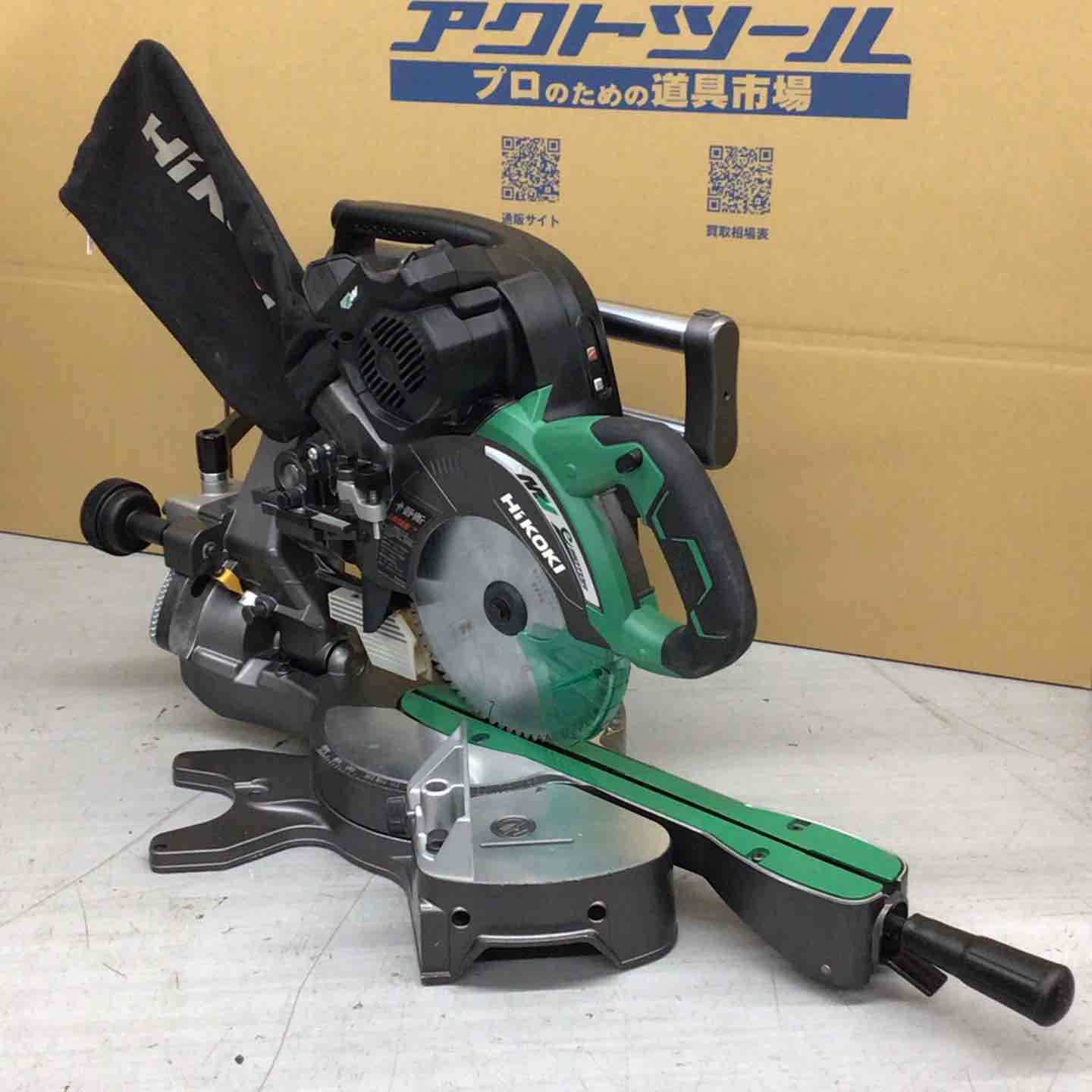 ハイコーキ HIKOKI 旧 日立工機 コードレス卓上スライド丸のこ C3607DRA K NN 本体のみ 戸田店