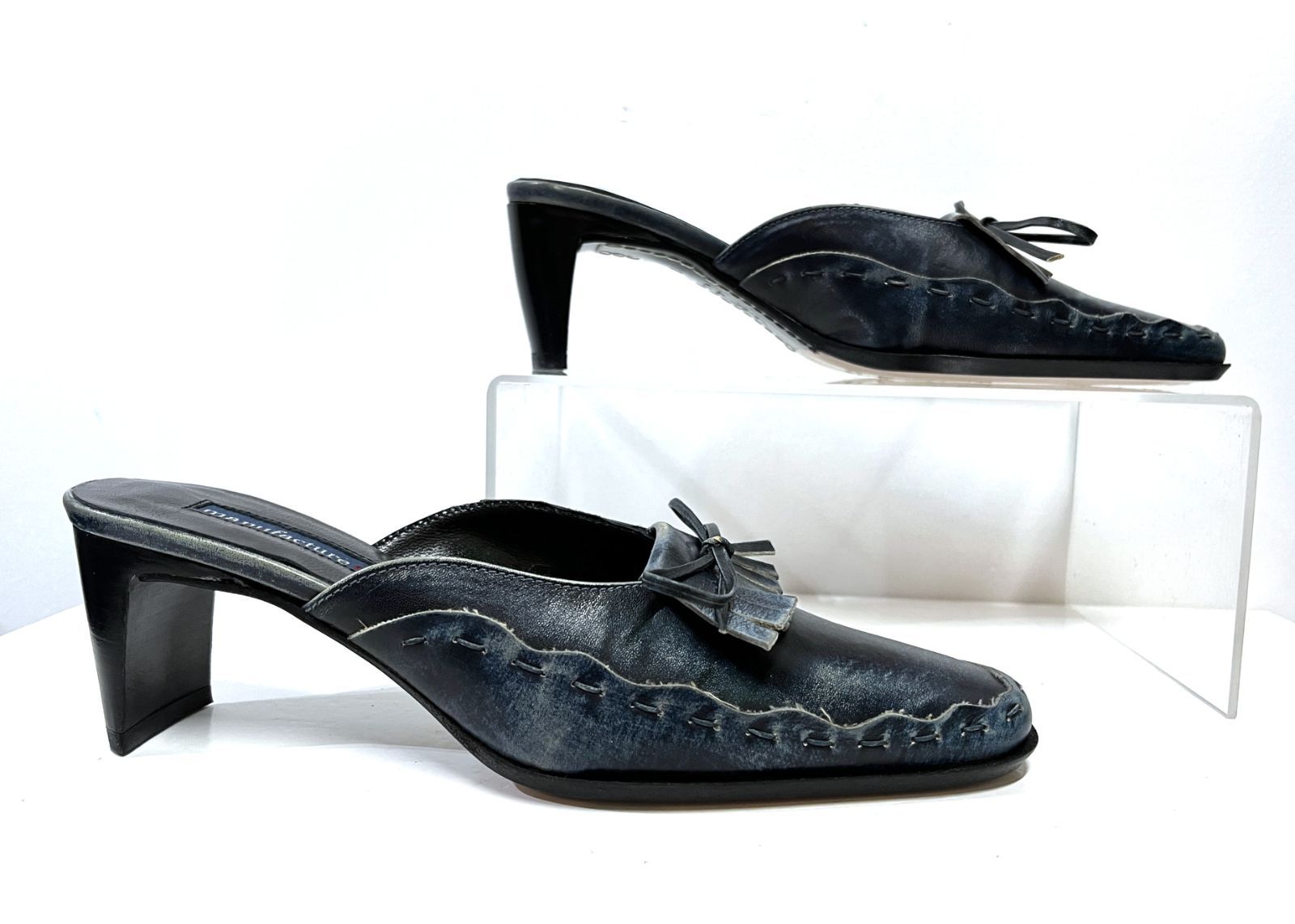 セルジオロッシ　サンダル　ミュール　ビジュー　レオパード　SR 1 セルジオロッシ Sergio rossi SR1 ミュール サンダル ビジュー ヒョウ