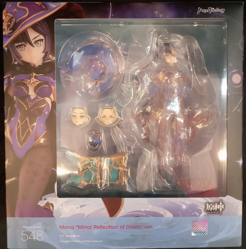 マックスファクトリー figma モナ 水中幻願ver. 特典目閉じ笑顔