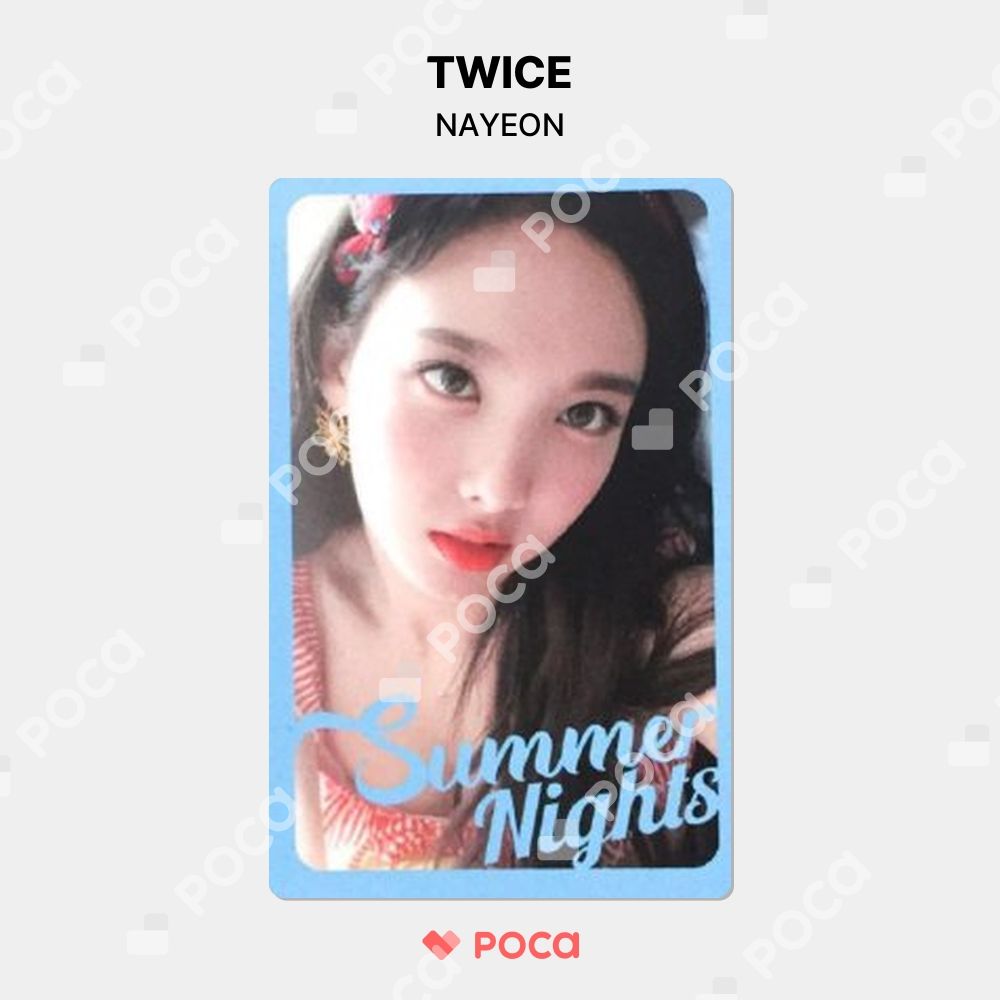 TWICE ナヨン トレカ Summer Nights アルバム 公式 トレカ