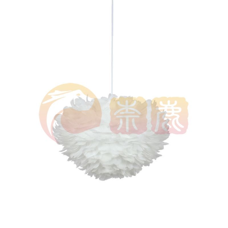 ペンダントライト 北欧 吊下げ 天井照明 LED 間接照明 羽 雲 かわいい おしゃれ 1灯 北欧 羽毛 LED電球 子供部屋 ダイニング リビング ベッ