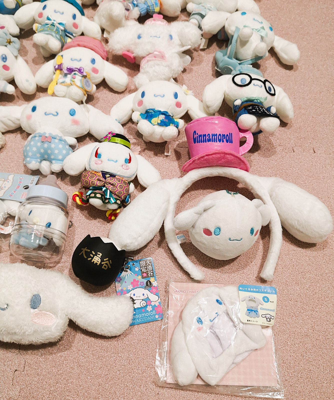 シナモロール ぬいぐるみ マスコット まとめ売り サンリオ 171 サンリオ シナモン シナモロール ぬいぐるみ マスコット
