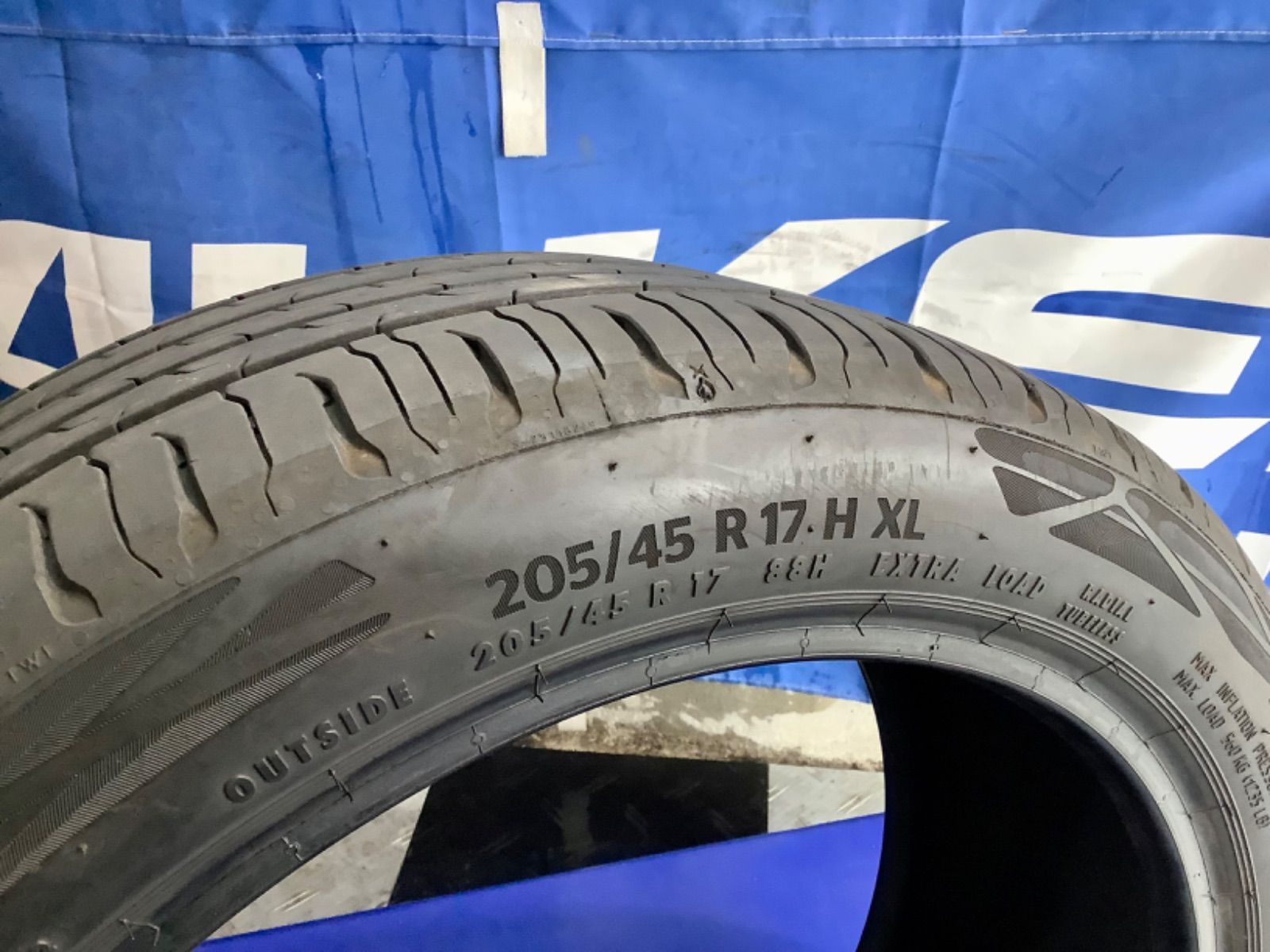 送料込み］205/45R17 CONTINENTAL EcoContact 6 コンチネンタル エコ