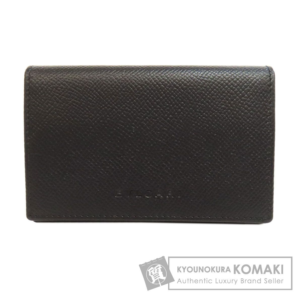 BVLGARI ブルガリ ロゴ カードケース レザー レディース