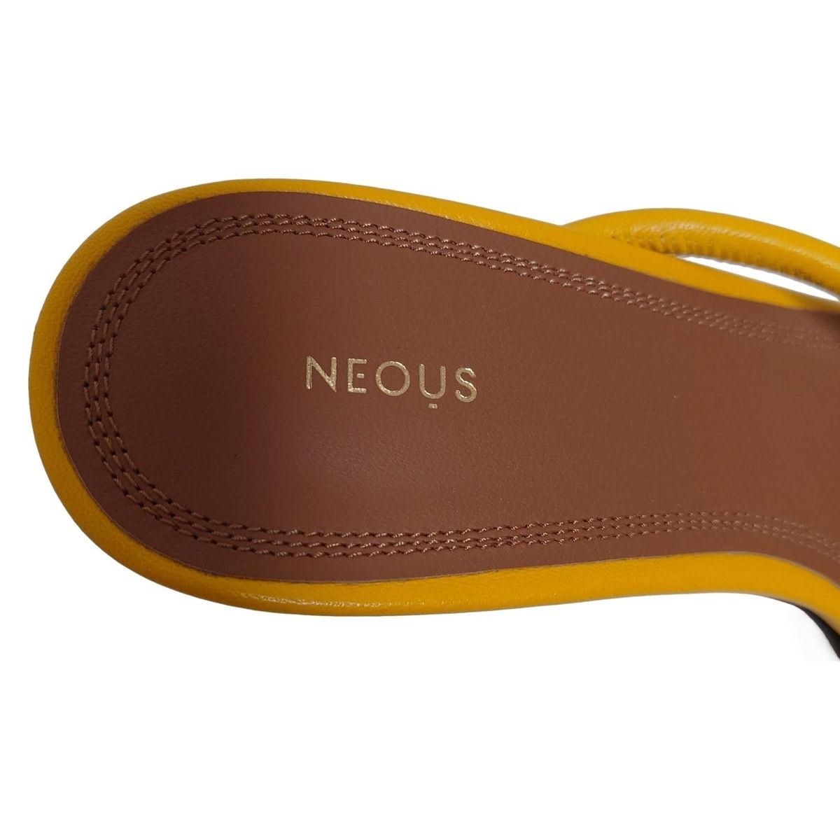 ダークイエロー レザー