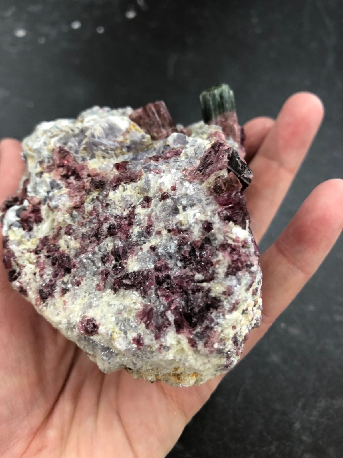 バイカラートルマリン原石 ブラジル産