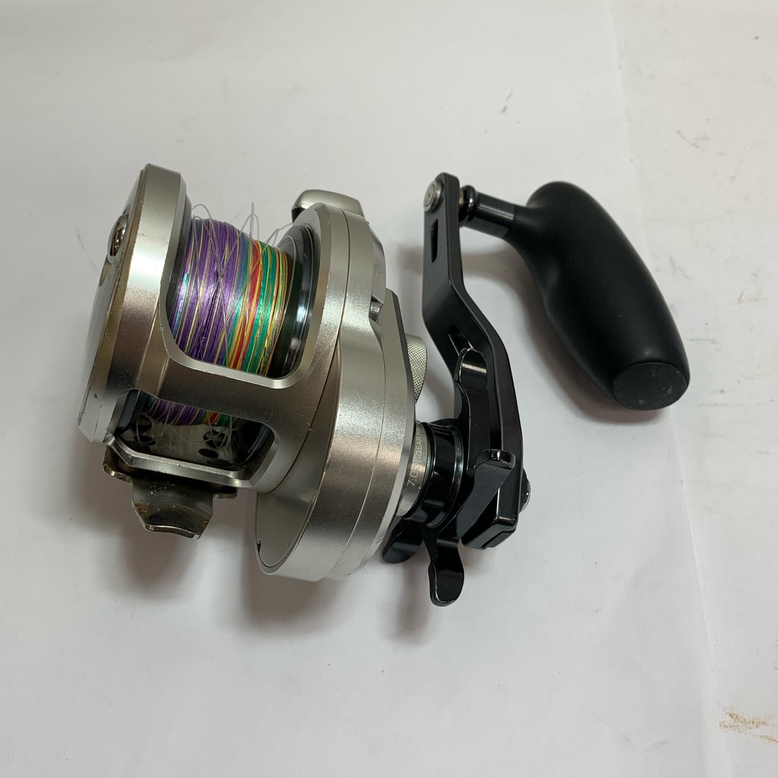 SHIMANO シマノ 21オシアジガー 2001 NR XG キズ有 両軸リール 043818