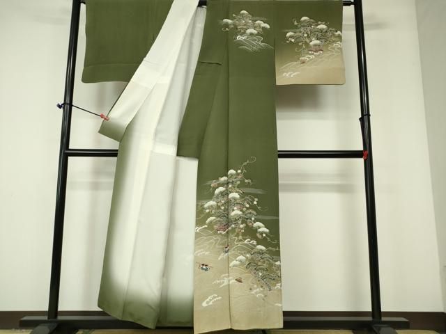 平和屋着物□訪問着 風景文 暈し染め 正絹 逸品 DAAR1620qp 平和屋