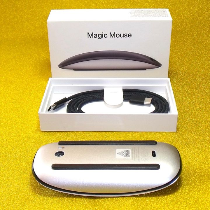 Magic Mouse(USB-C) A3204-black最新マジックマウス黒 - メルカリ