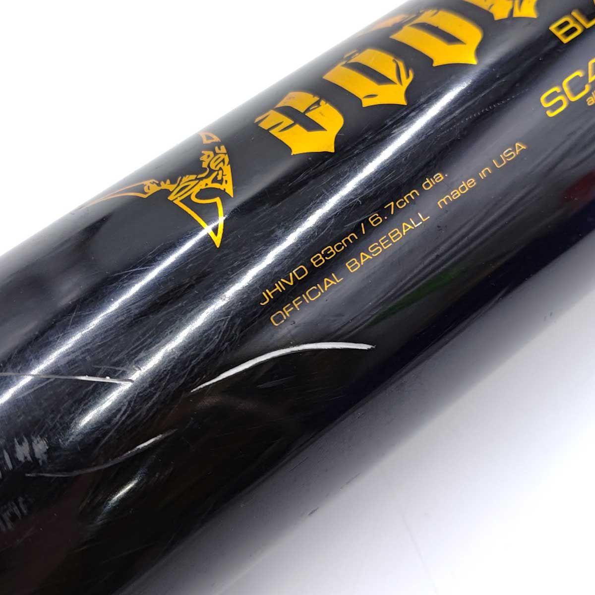 【良品✨】ディマリニDEMARINI VOODOO 中学硬式バット 83cm Amazon | DeMARINI(ディマリニ) 野球 バット 中学硬式用 VOODOO