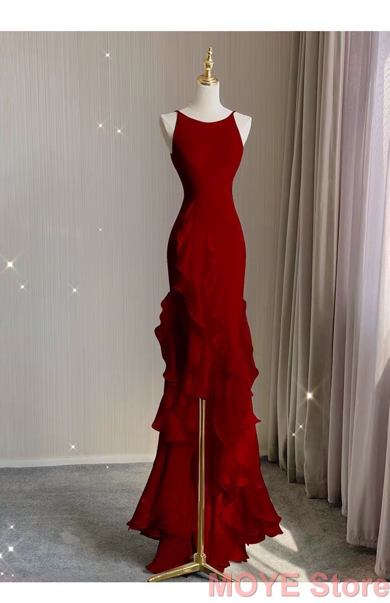 ワンピース overdue flair : 25SS / ORGANZA BALLOON MINI DRESS