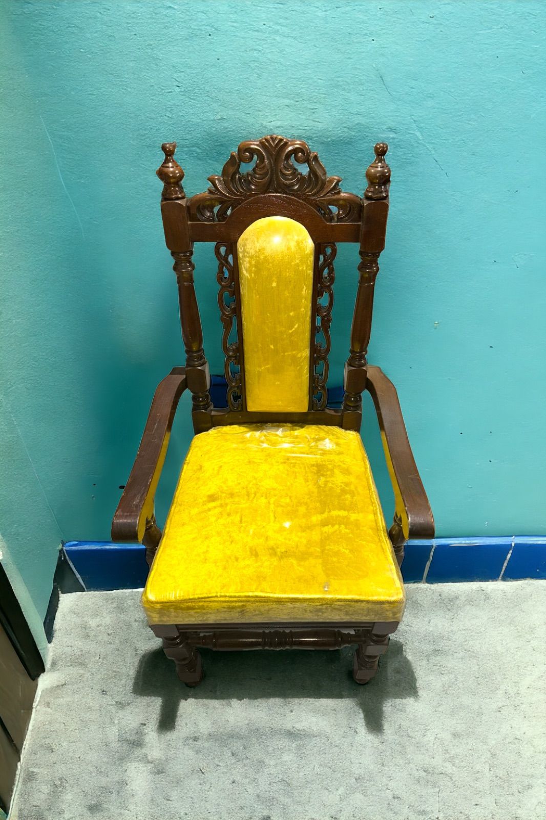 ミッドセンチュリー ポールハンガー アームチェア/ヴィンテージ ミッド