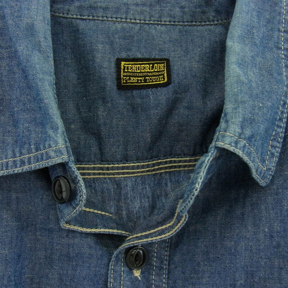 テンダーロイン　シャンブレーシャツ TENDERLOIN テンダーロイン T-CHAMBRAY SHT シャンブレー 長袖