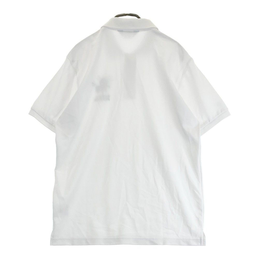 Munsingwear メンズ ポロシャツ L ホワイト ペンギン刺繍 良品 マンシングウェア Munsingwear メンズ 長袖ポロシャツ Lサイズ