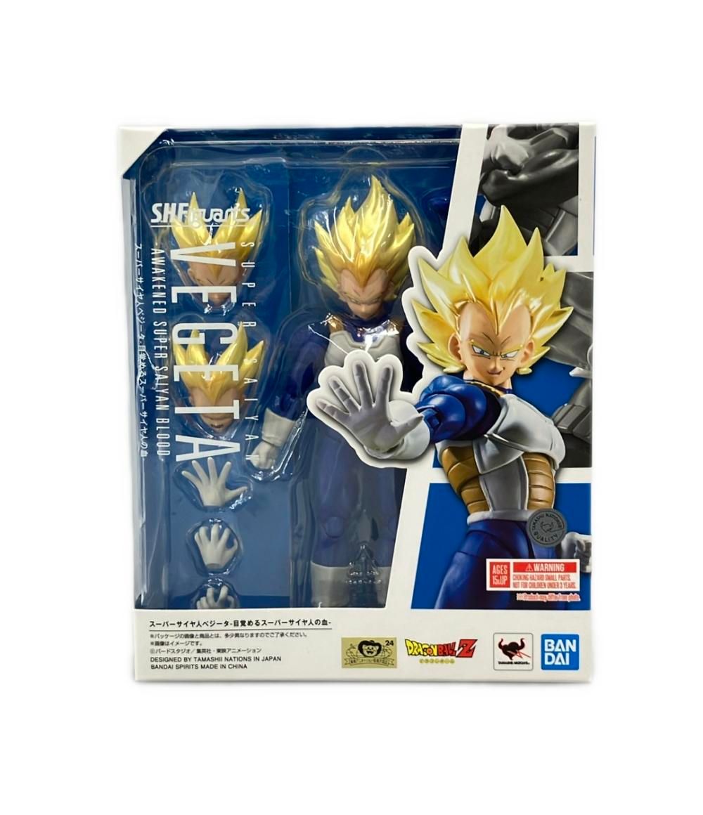 美品 ドラゴンボールZ S.H.Figuarts スーパーサイヤ人ベジータ 目覚めるスーパーサイヤ人の血 フィギュア