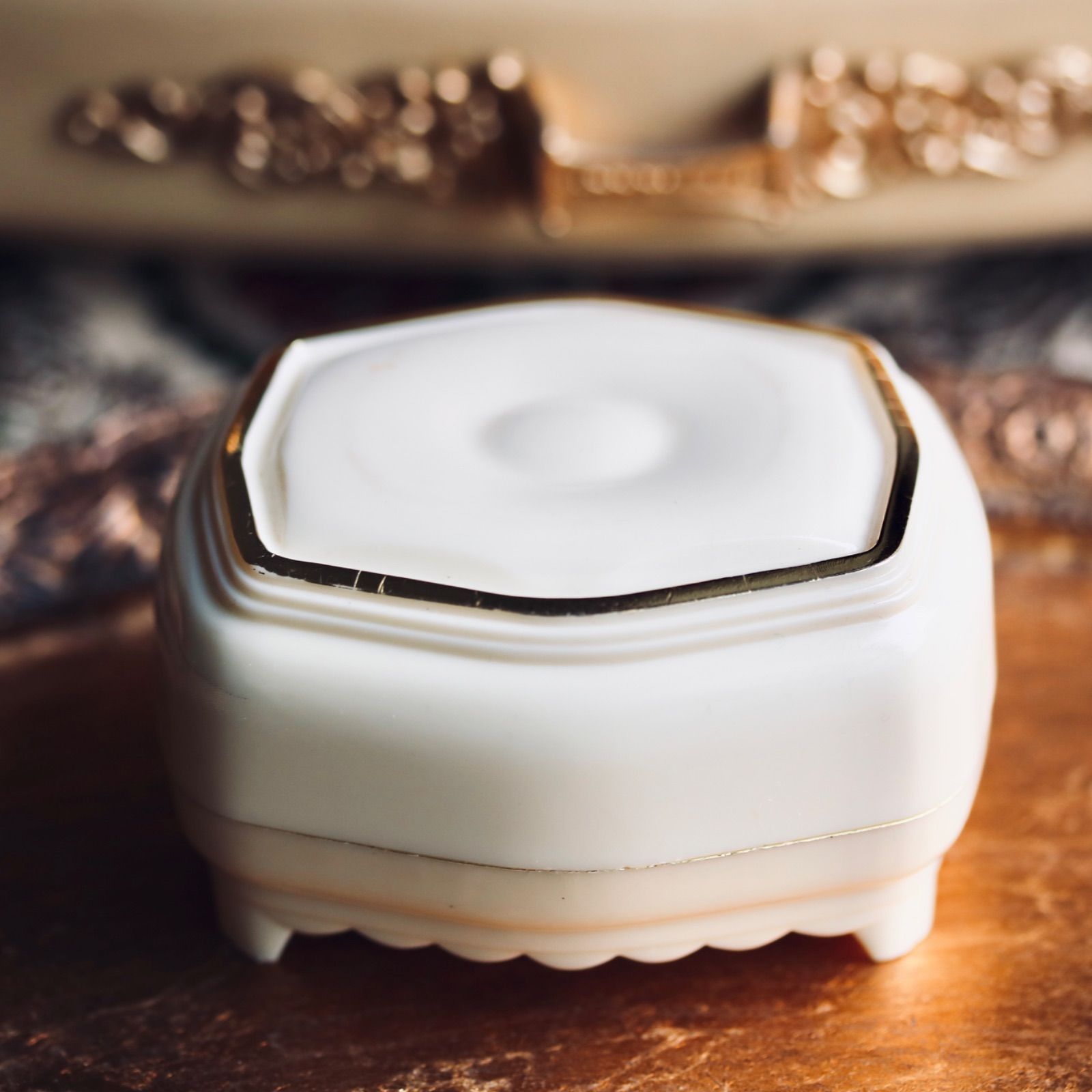 USA製 アンティークリングボックス リングケース セルロイド - メルカリ