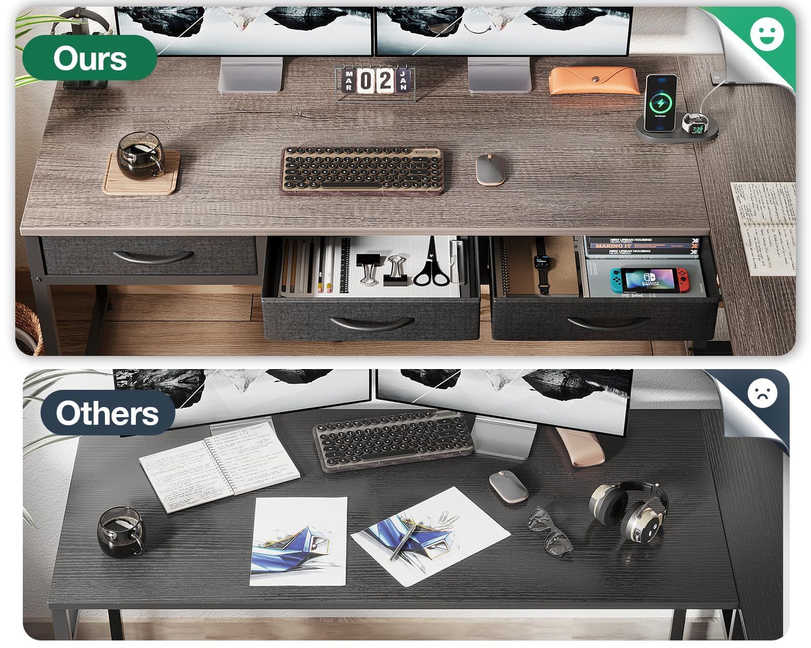 オフィスデスク 在宅勤務