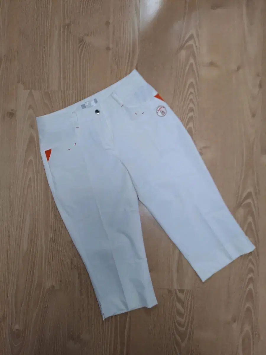 Lynx GOLF ホワイトパンツ ジッパーポケット付き