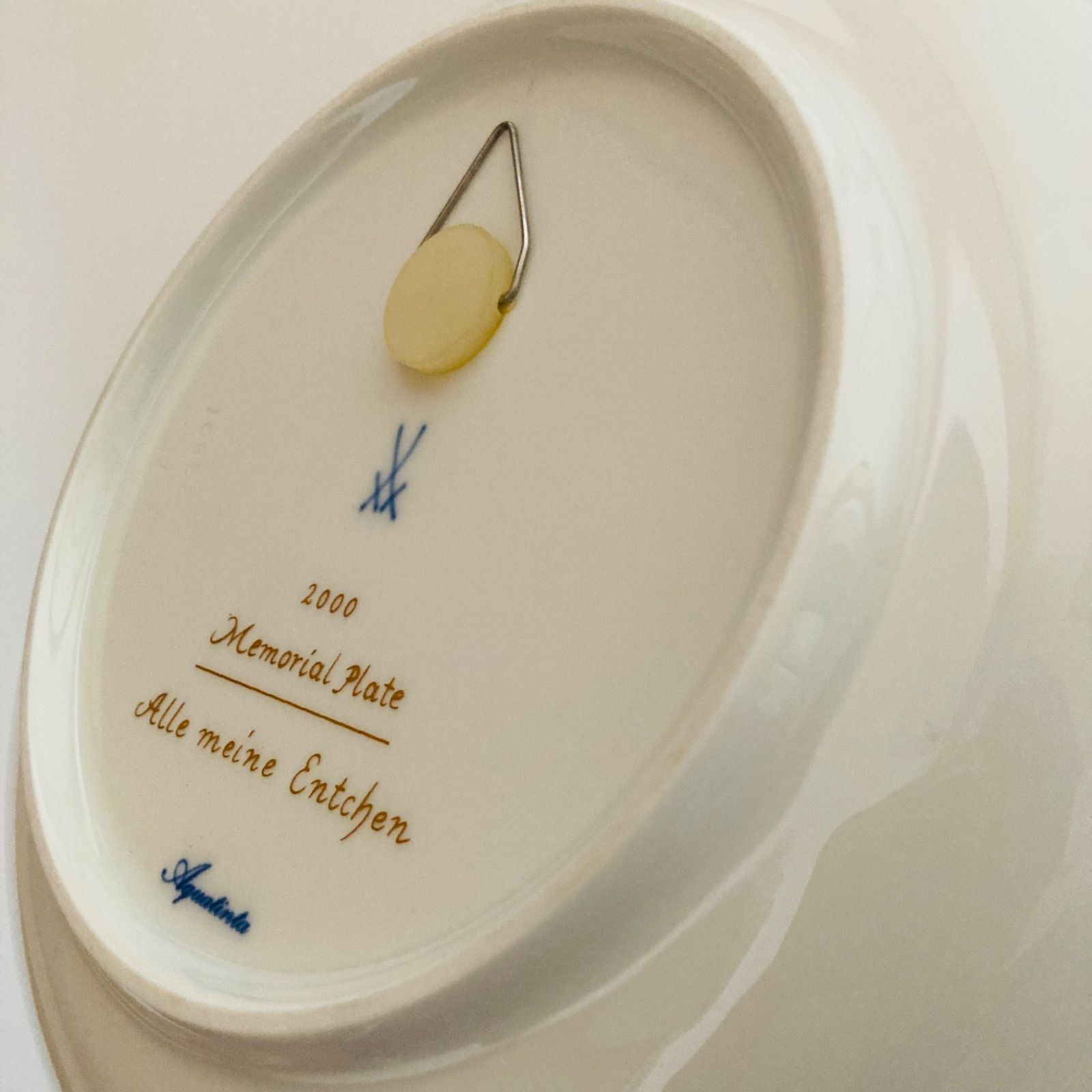 マイセン 販売済み メモリアルプレート 2000年 アヒルがみんな Yahoo