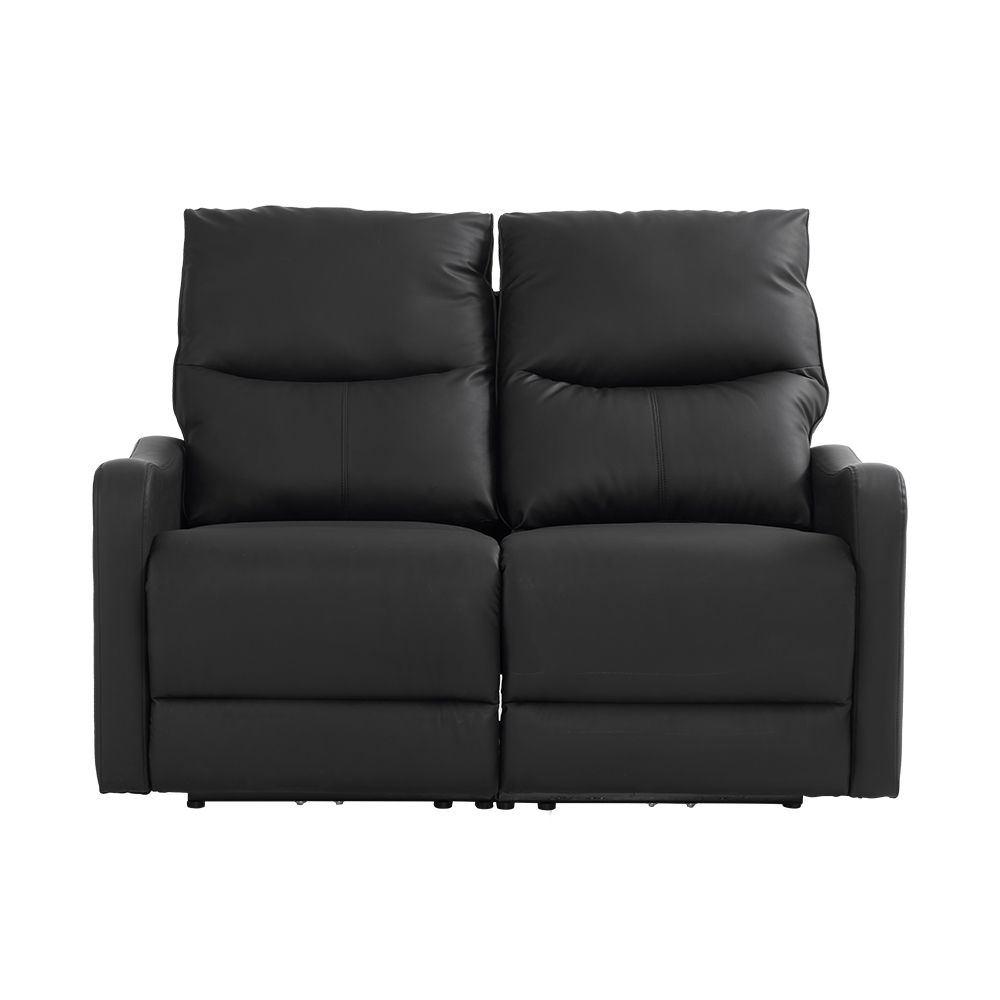 15%割 リクライニングチェア リクライニングソファ 2人掛け 電動 リクライニング オットマン一体型 パーソナルチェアー 電動ソファ 耐圧分散 リクライニングチェア 一人暮らし 二人掛け ブラック