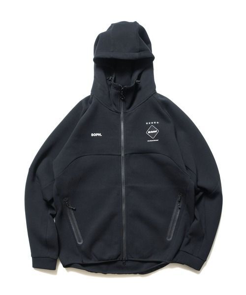 F.C.R.B. ZEBRA FLEECE PULLOVER HOODIE M（F.C.Real Bristol ZEBRA  