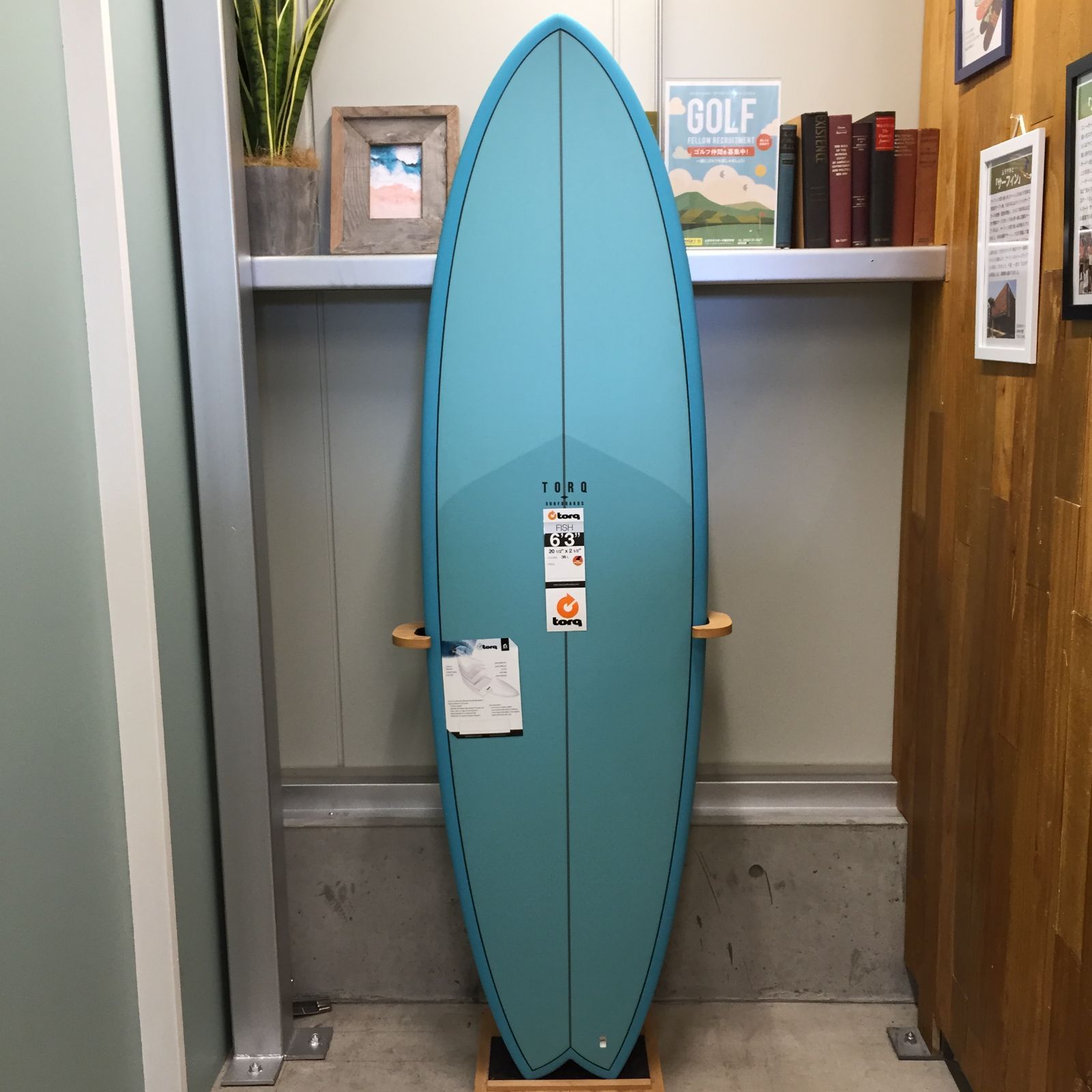 TORQ トルクサーフボード MODFISH 6.3