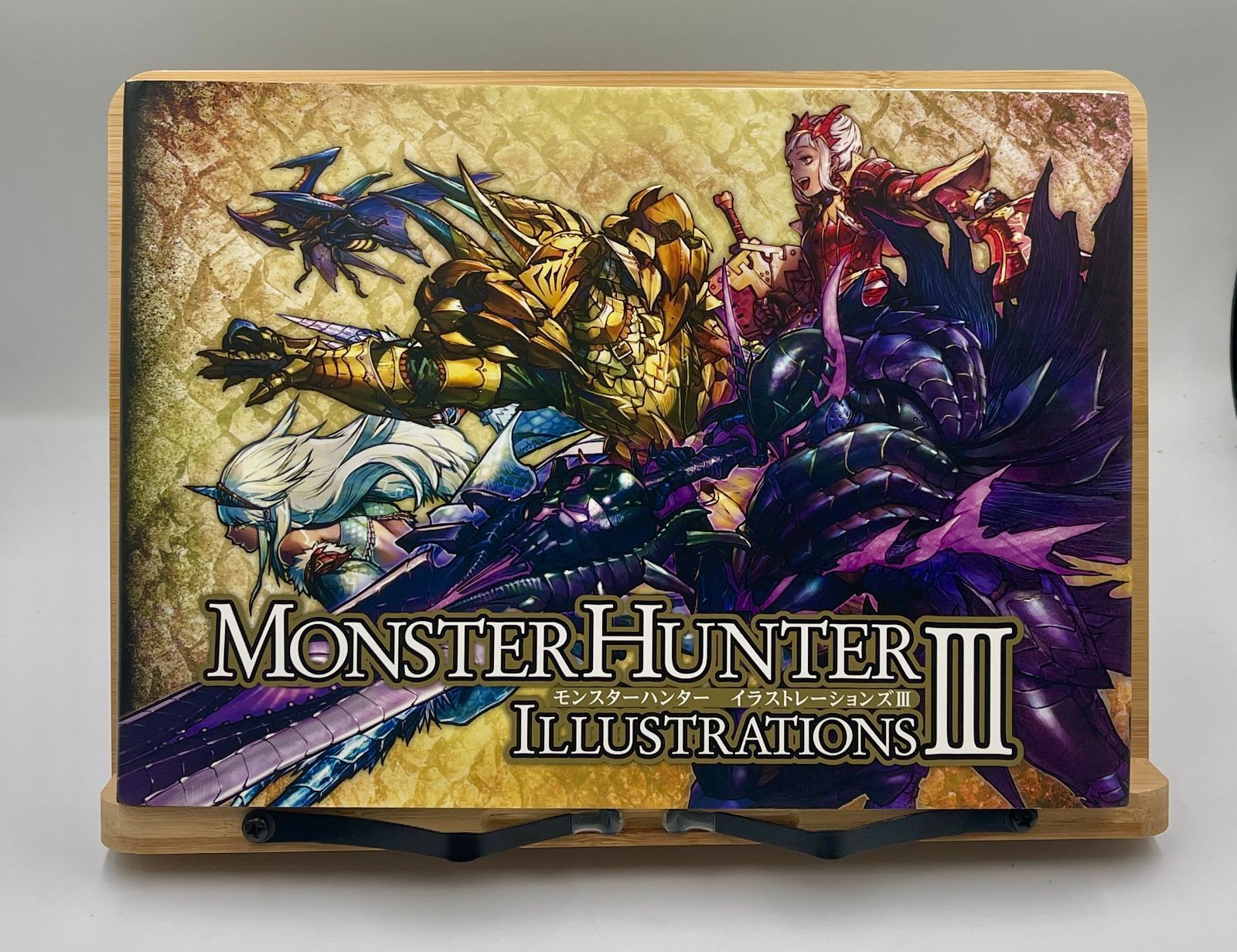 アニメムック ≪コンシューマゲーム書籍≫ モンスターハンター イラストレーションズIII 初版