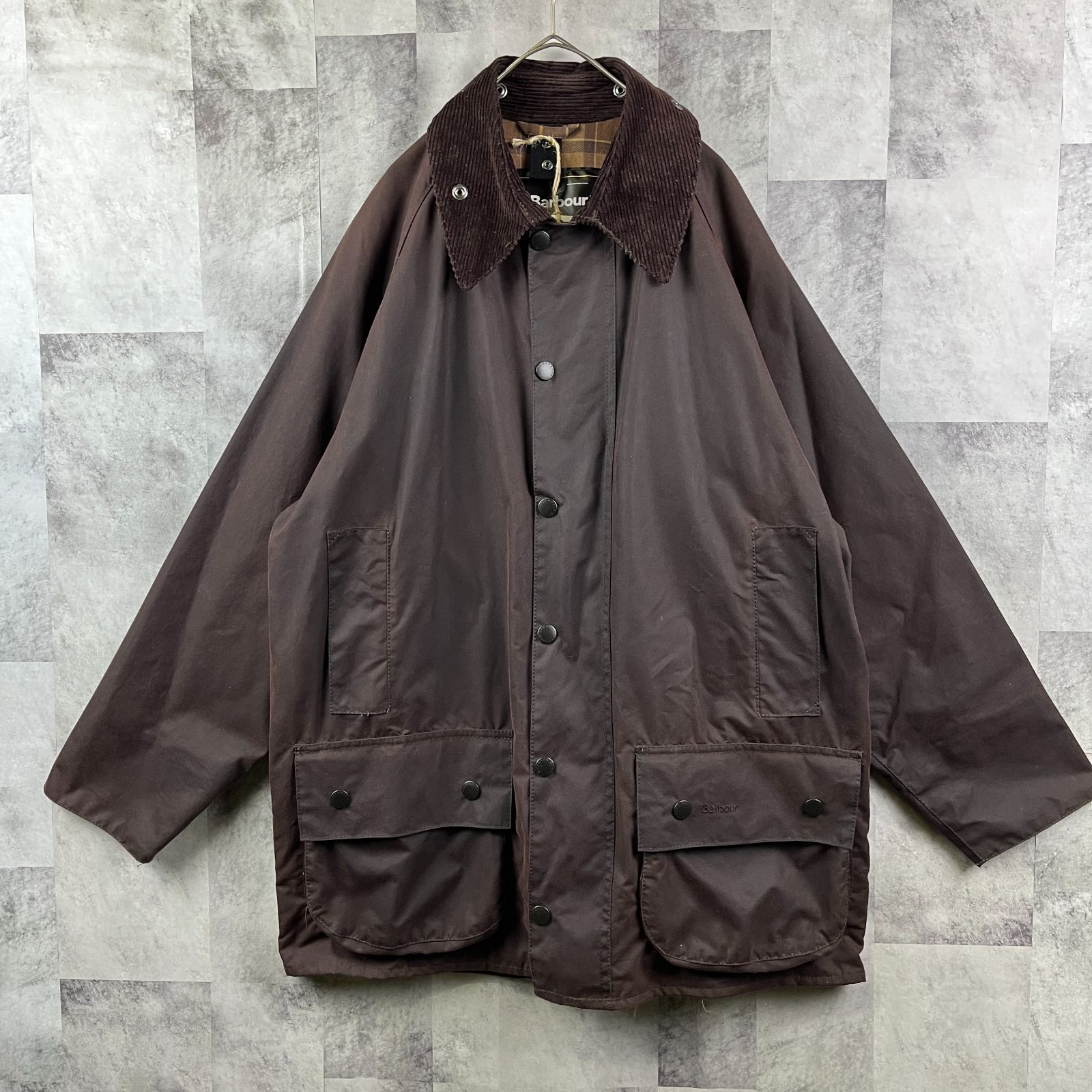 英国製 Barbour バブアー オイルドジャケット ビューフォート ブラウン 