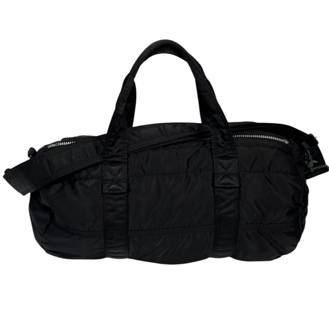 7574 PORTER TANKER 2WAY ダッフルバッグ ブラック ポーター タンカー