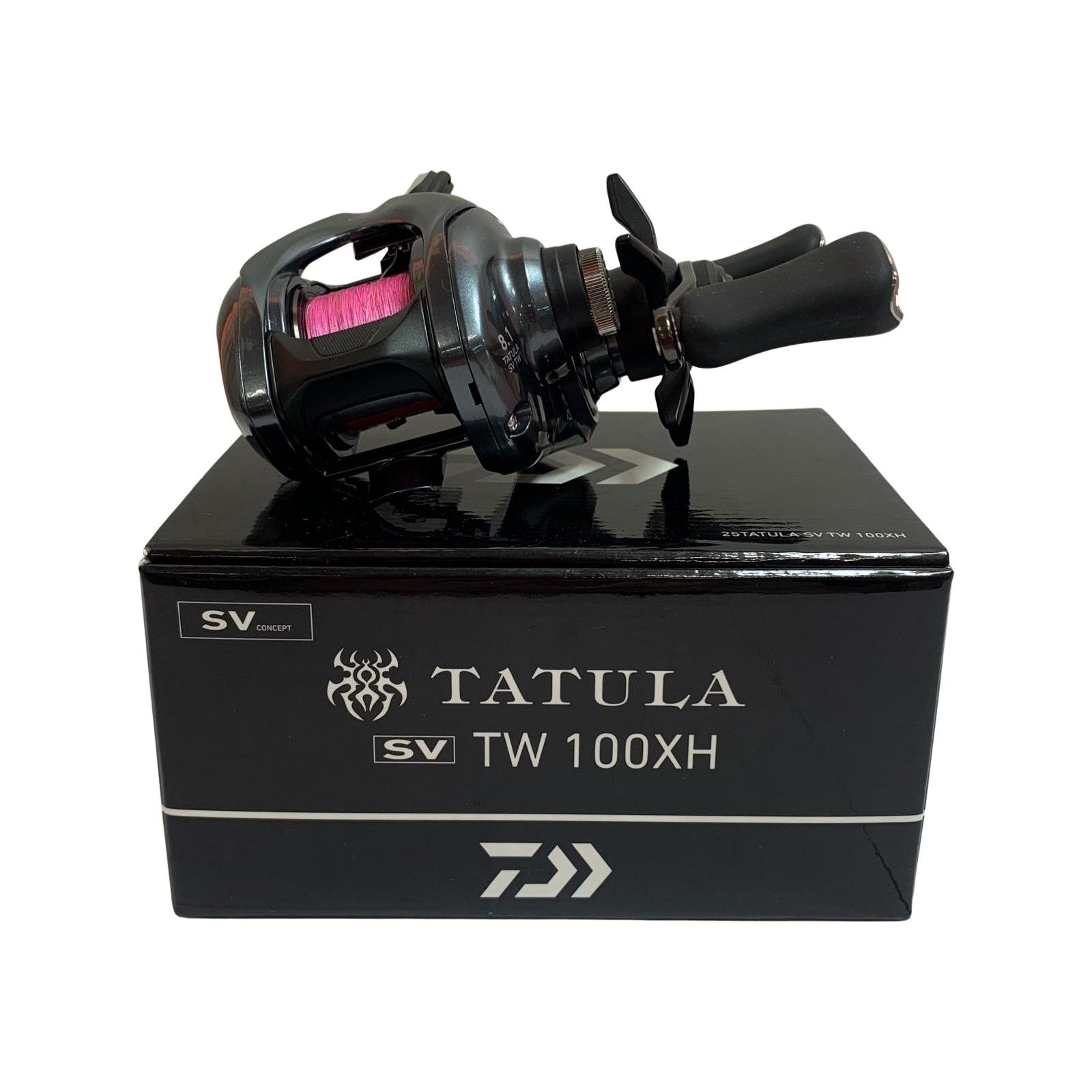 DAIWA ダイワ 25タトゥーラSV TW100XH ベイトリール き 00630156