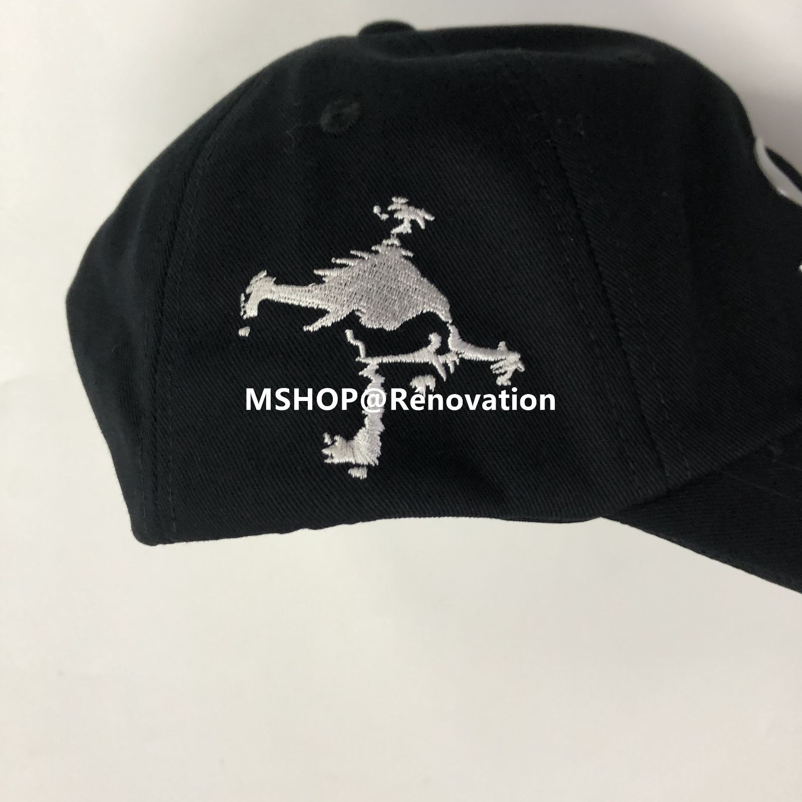 6-Panel Black