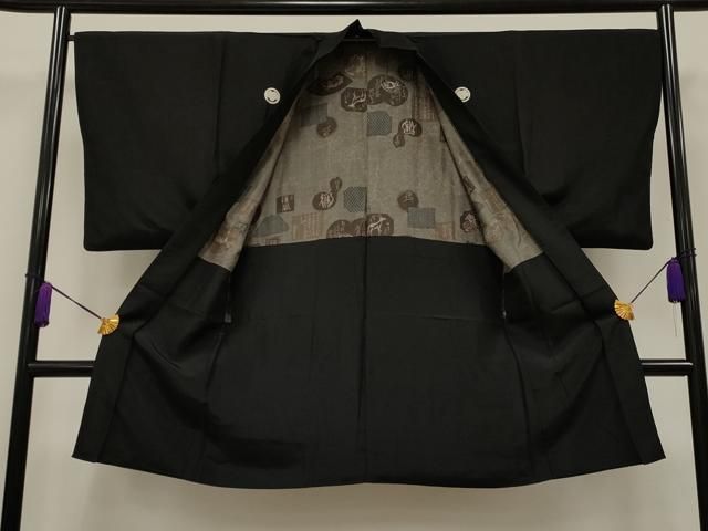 長羽織 黒紋付き